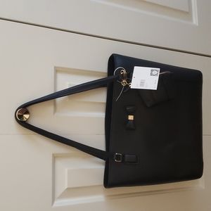 Anne Klein - Black Callie Purse / Laptop Bag